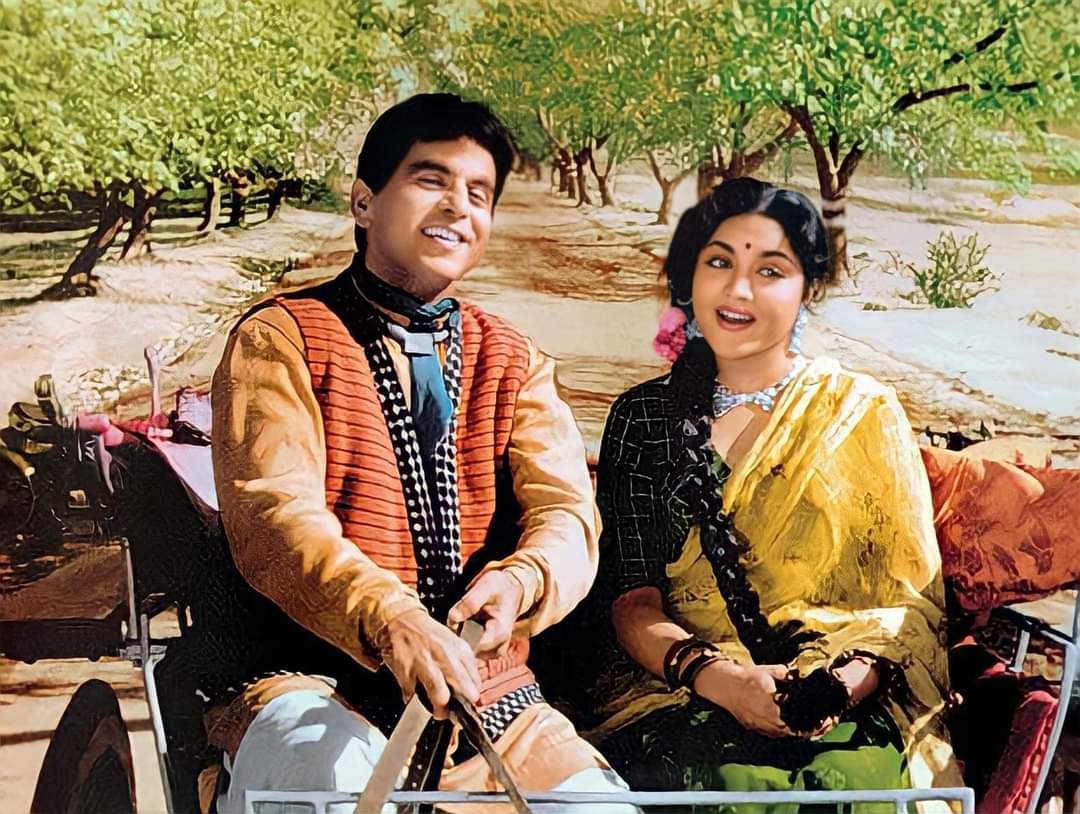 Dilip Kumar and Vyjayanthimala in Naya Daur