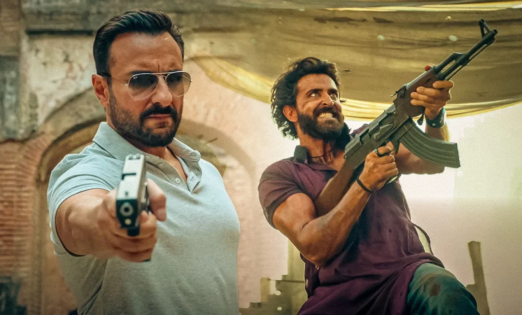 Hrithik Saif in Vikram Vedha