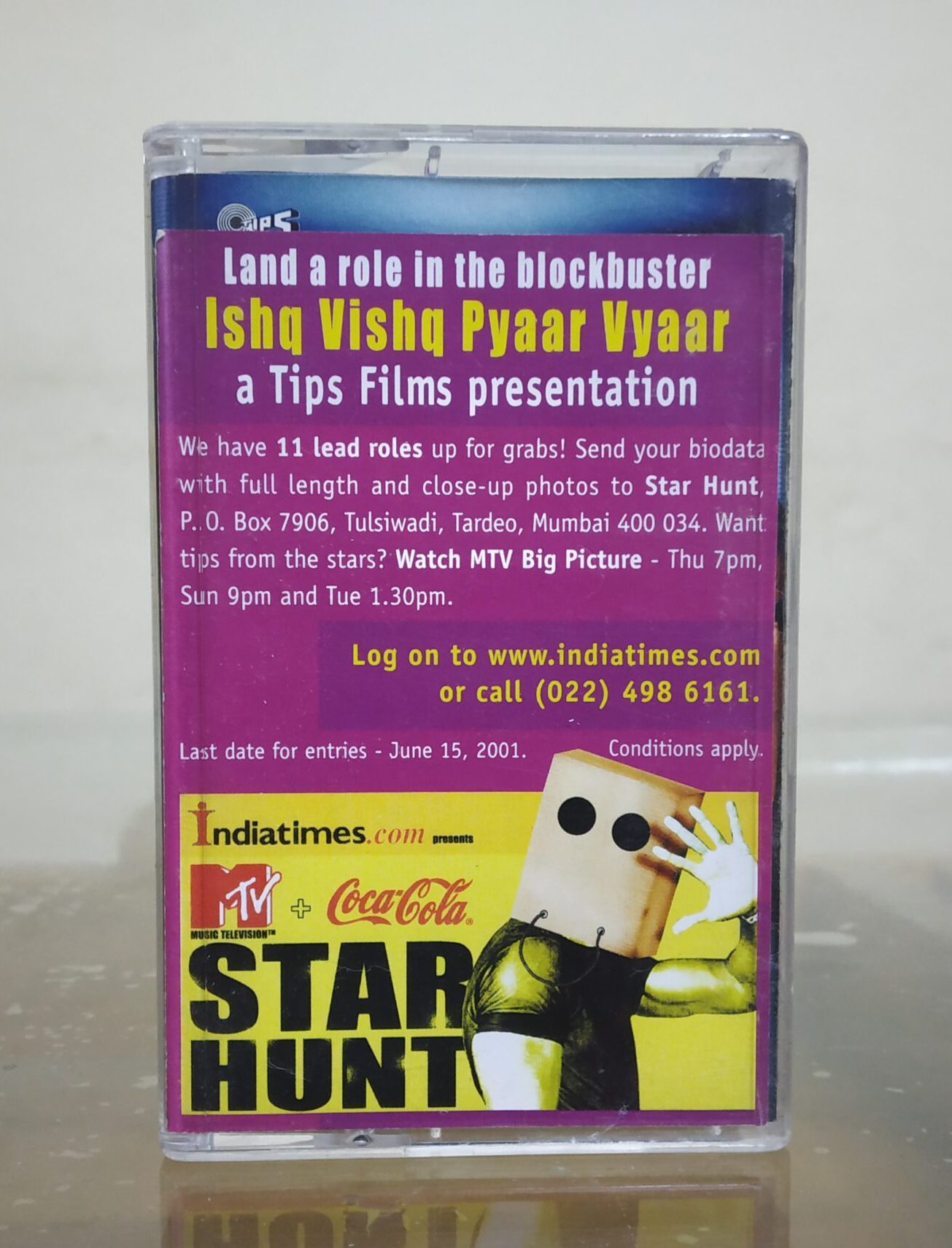 Ishq Vishk Audition Call MTV Tips