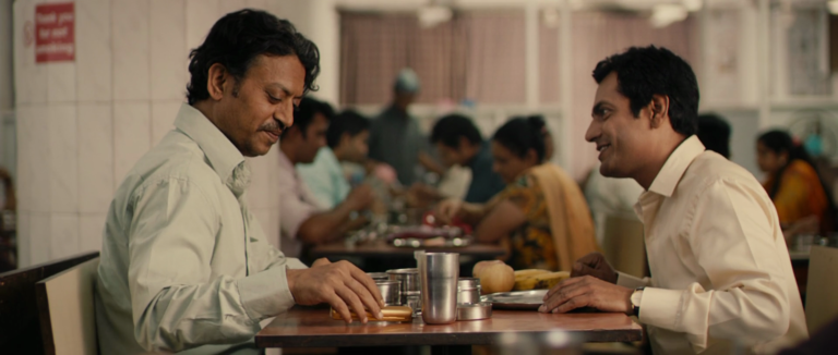 Irrfan and Nawazuddin in The Lunchbox