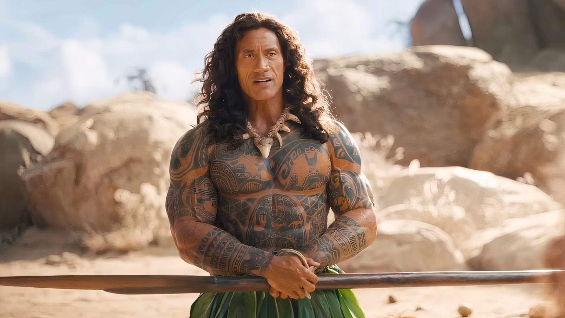 Dwayne Johnson in Moana